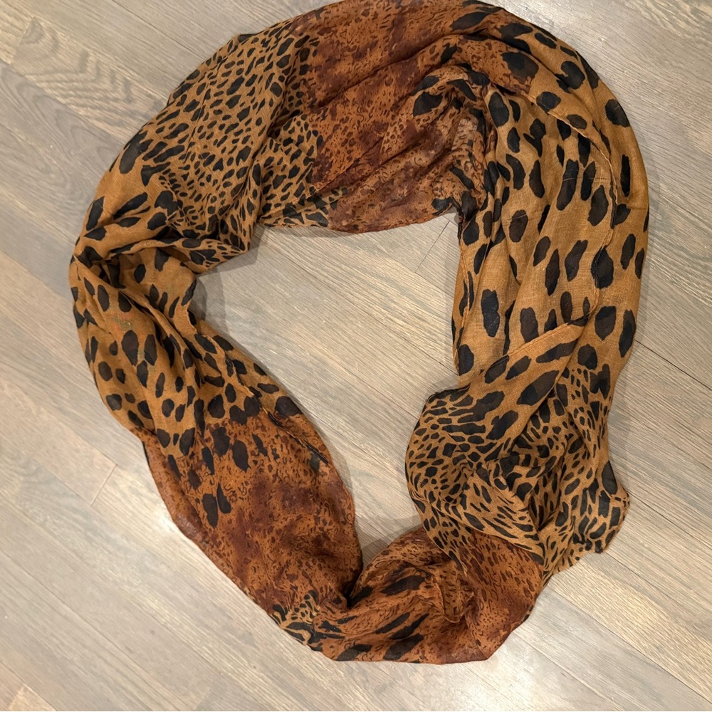 Leopard Print Women's‎ infinity scarf